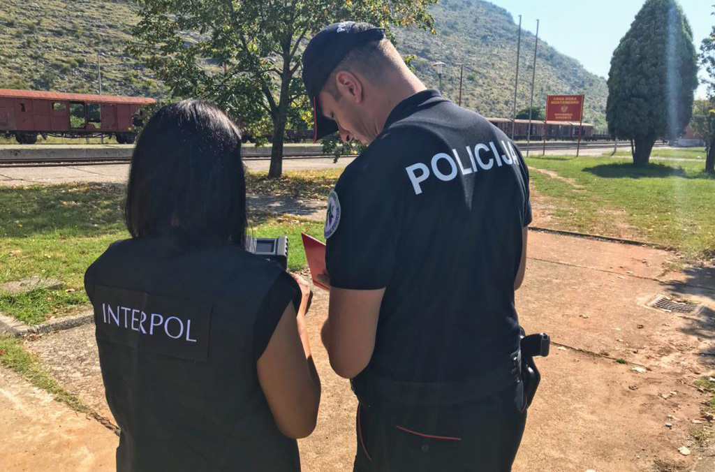 Law enforcement officers collected fingerprints and facial photos from 480 individuals at border crossing points and reception centres for irregular migrants.
